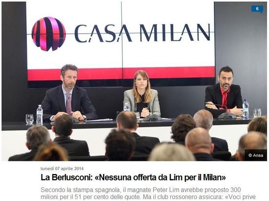 《罗马体育报》:芭芭拉否认同林荣福谈判