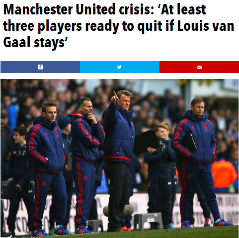范加尔留任曼联至少3将决意走人