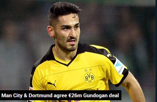 2000万英镑!瓜帅首签敲定 曝曼城签下多特真核