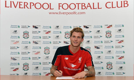 利物浦官宣签天才门将 5年合同锁定德甲第二门神