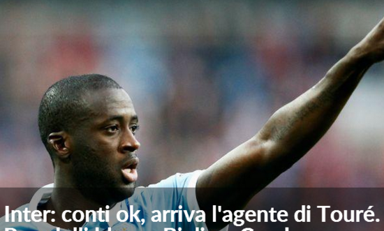 国米签曼城王牌获利好 尴尬!苏宁却欲买他赴中超