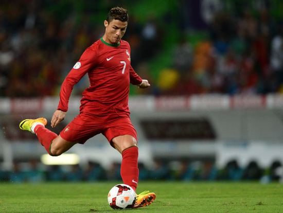 C罗成大赛史上最差任意球射手。