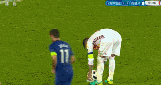 GIF-拉莫斯失点背后竟藏如此故事 遭最强无间道