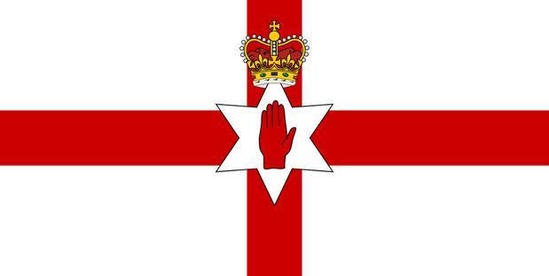 北爱尔兰旗帜上的红手背后，隐藏着某个古老的传说