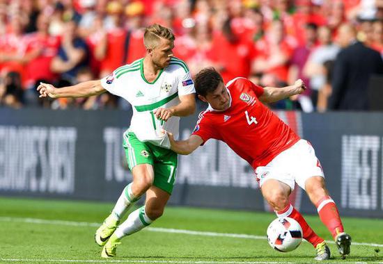 北爱尔兰球员此役展现出了强烈的求胜欲望，最终的失败掩盖不了他们的努力