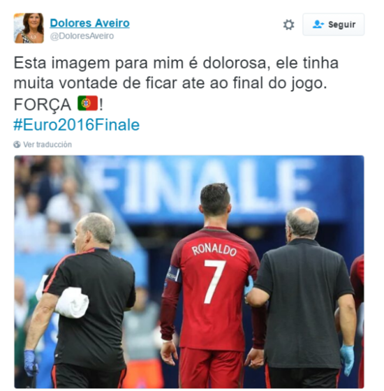 感人!罗母三推力挺葡萄牙夺冠:没C罗你们也能行