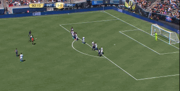 国际冠军杯-国米1-3巴黎圣日耳曼 奥里耶进两球